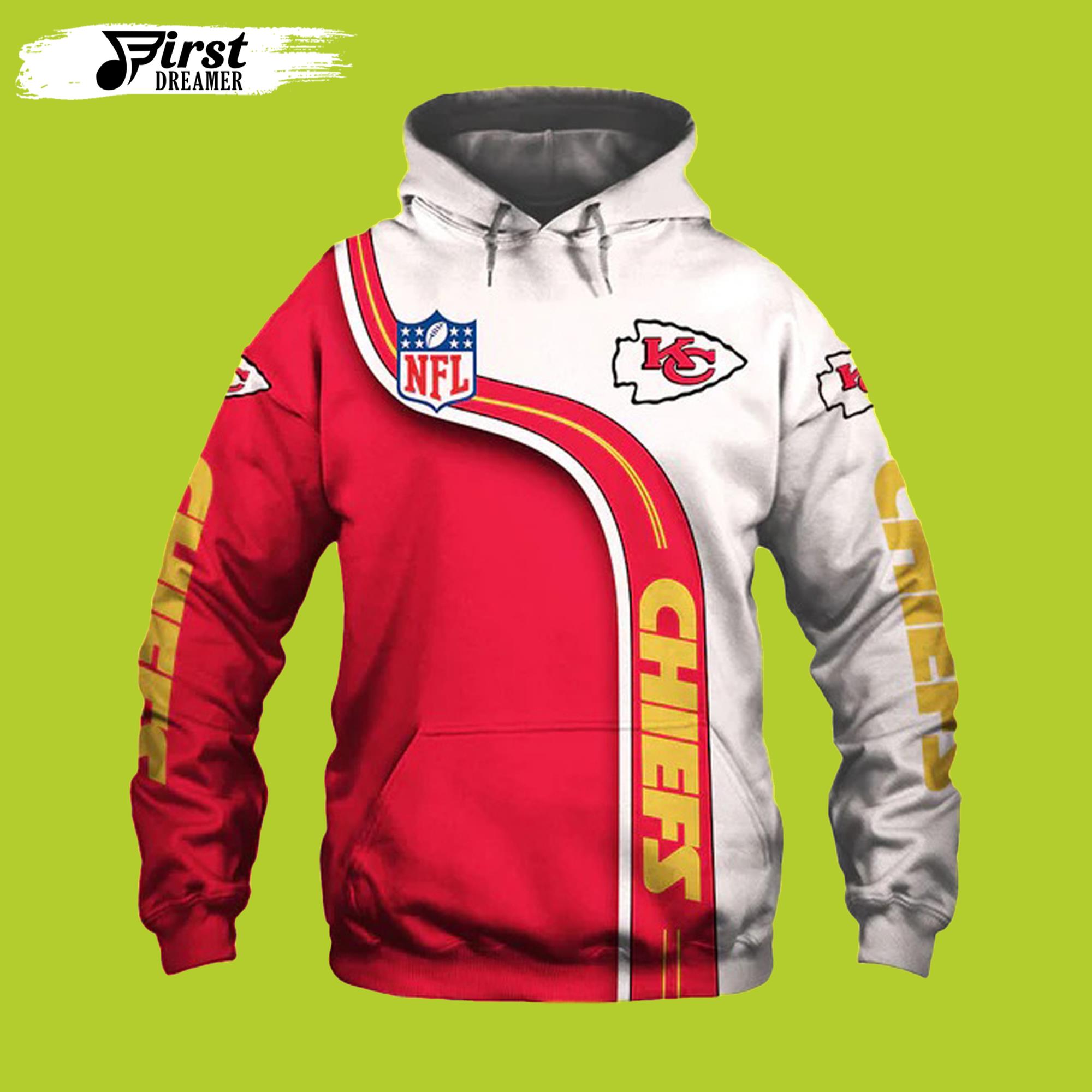 Kansas City Chiefs Hoodie 3D Venom Hoodies Highway Letter