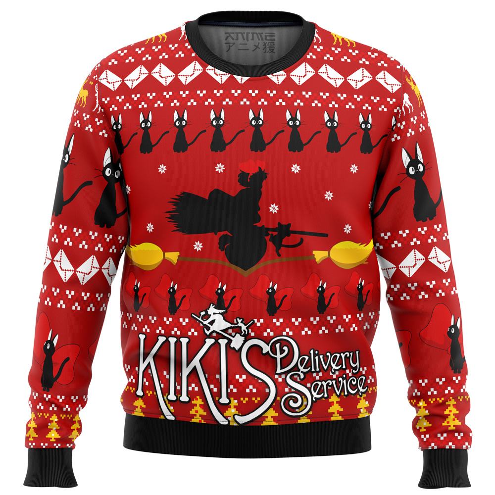 Kiki’s Delivery Service Ugly Christmas Sweater- Best Christmas Gifts 2023