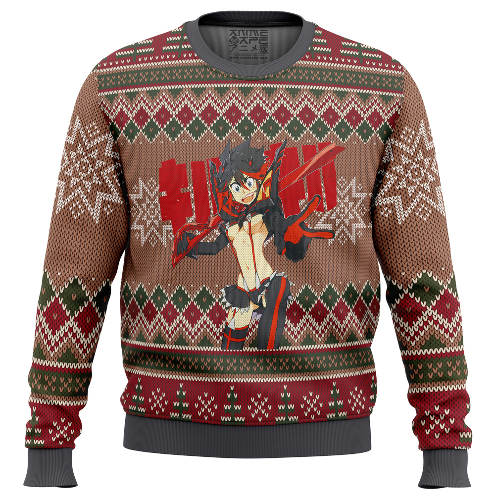 Kill La Kill Ugly Christmas Sweater- Best Christmas Gifts 2023