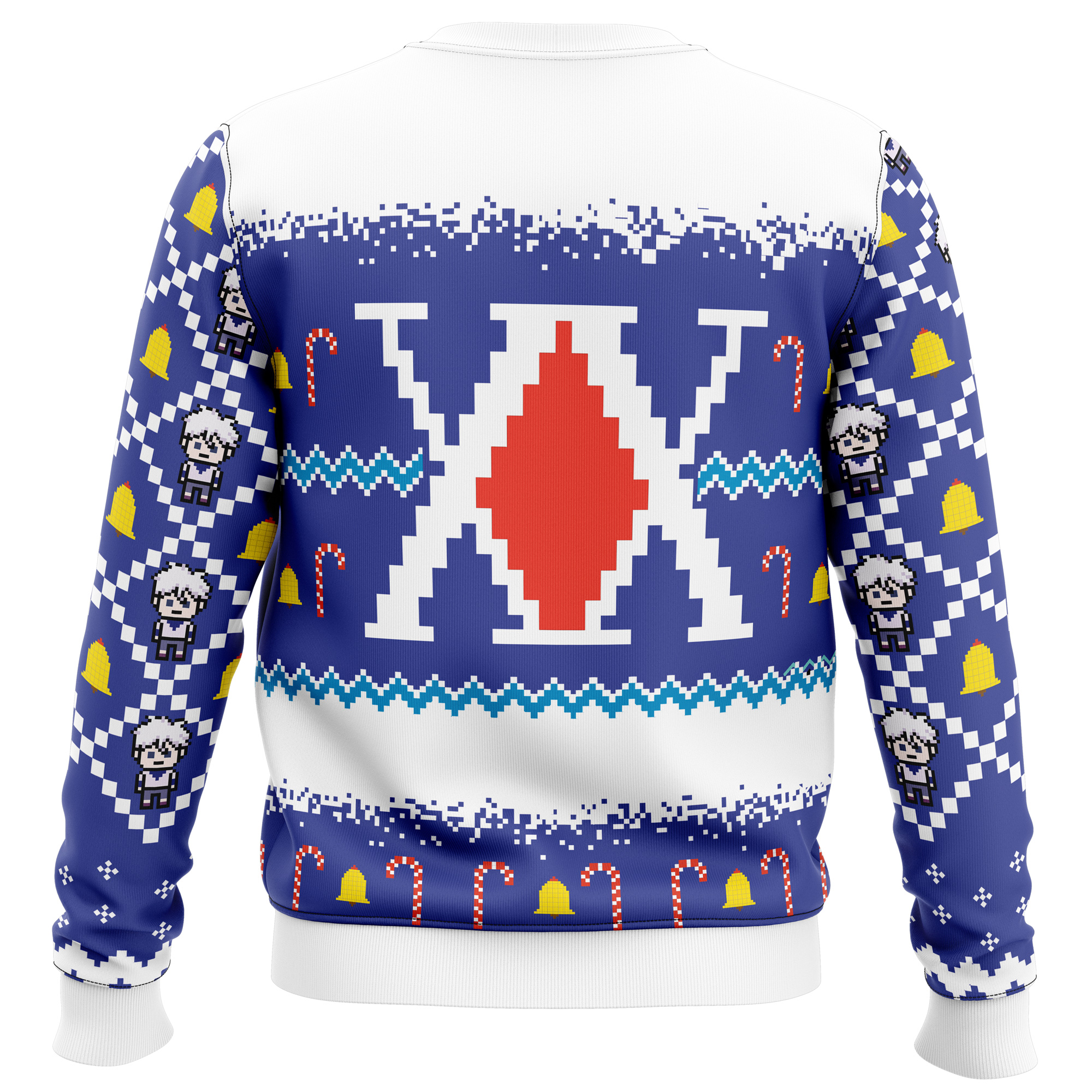 Killua Zoldyck Hunter X Hunter Ugly Christmas Sweater- Best Christmas Gifts 2023