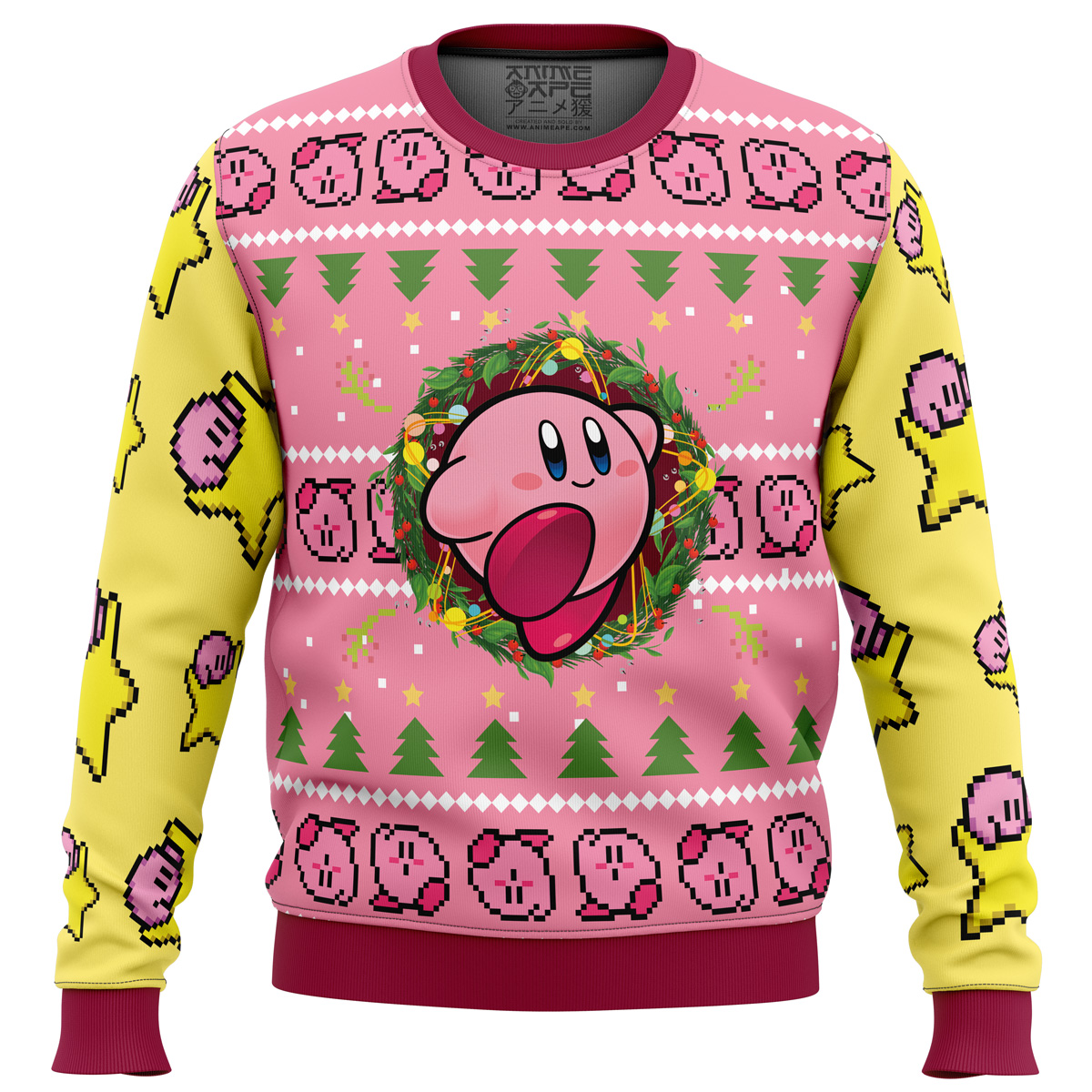 Kirby Ugly Christmas Sweater- Best Christmas Gifts 2023