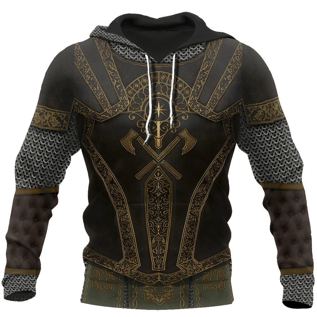 Knight Armor 3D Hoodie