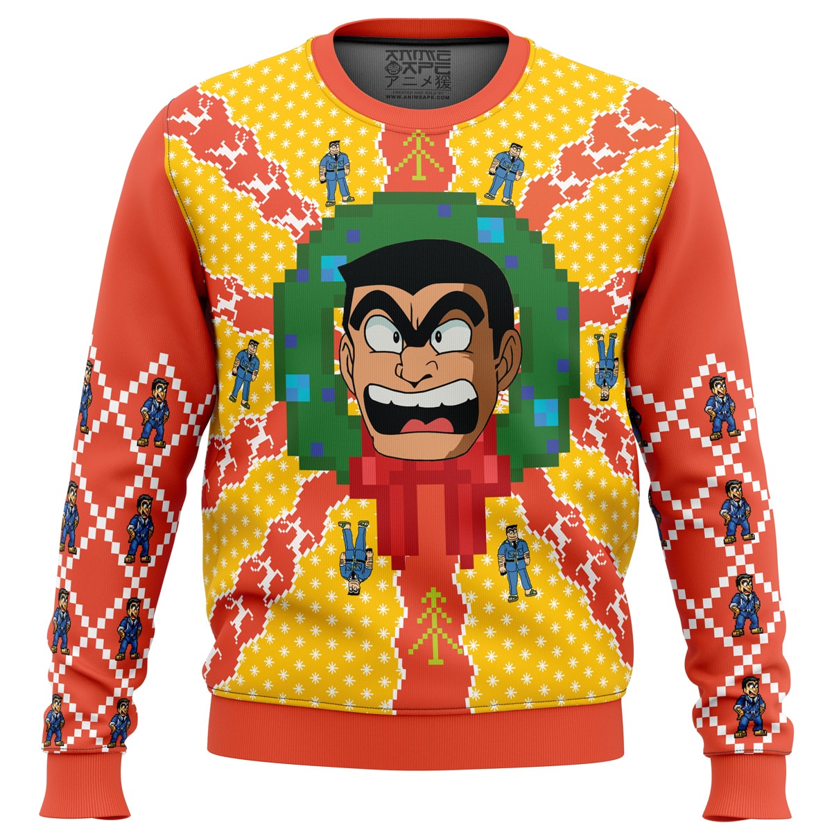 KochiKame: Tokyo Beat Cops Ugly Christmas Sweater- Best Christmas Gifts 2023