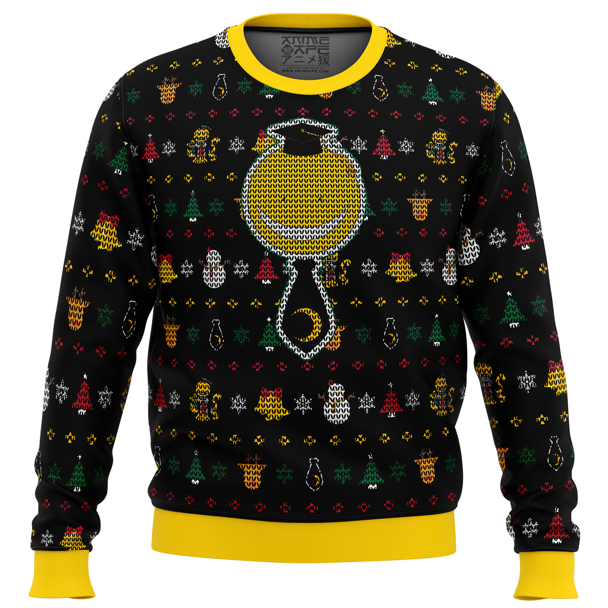 Koro Sensei Assassination Classroom Ugly Christmas Sweater- Best Christmas Gifts 2023