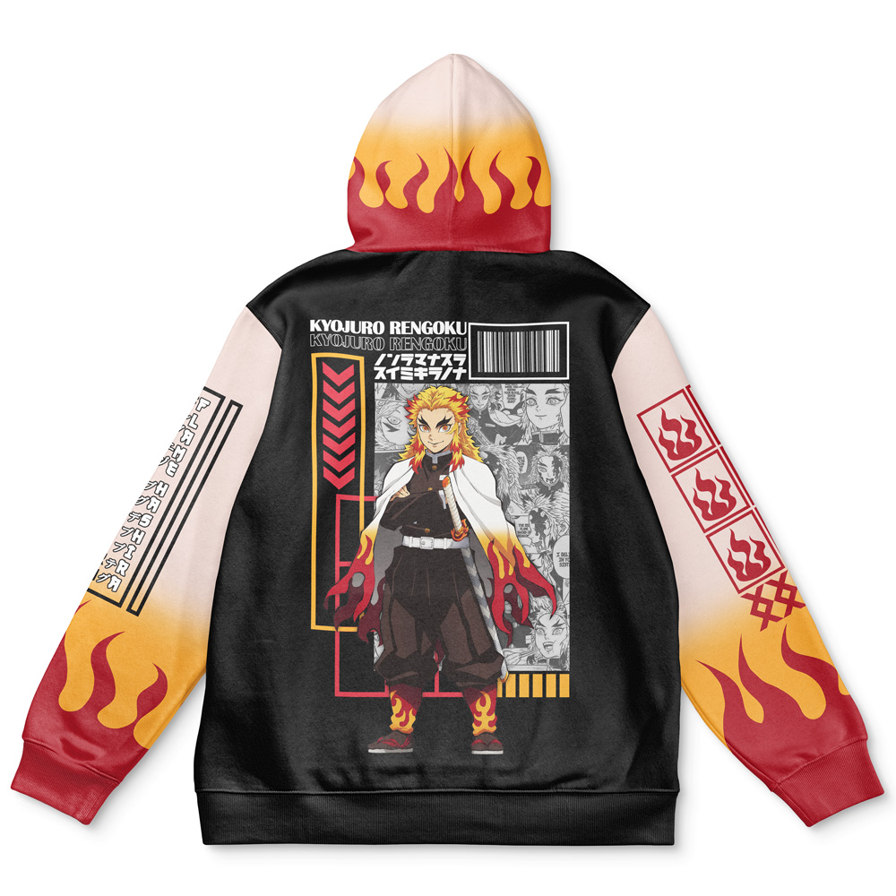 Kyojuro Rengoku Demon Slayer Streetwear Hoodie