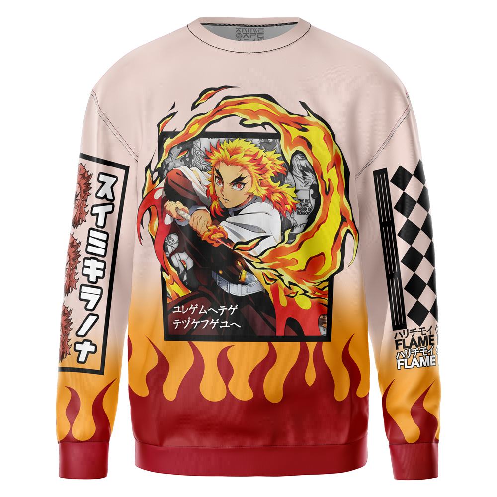 Kyojuro Rengoku Haori Demon Slayer Streetwear Sweatshirt