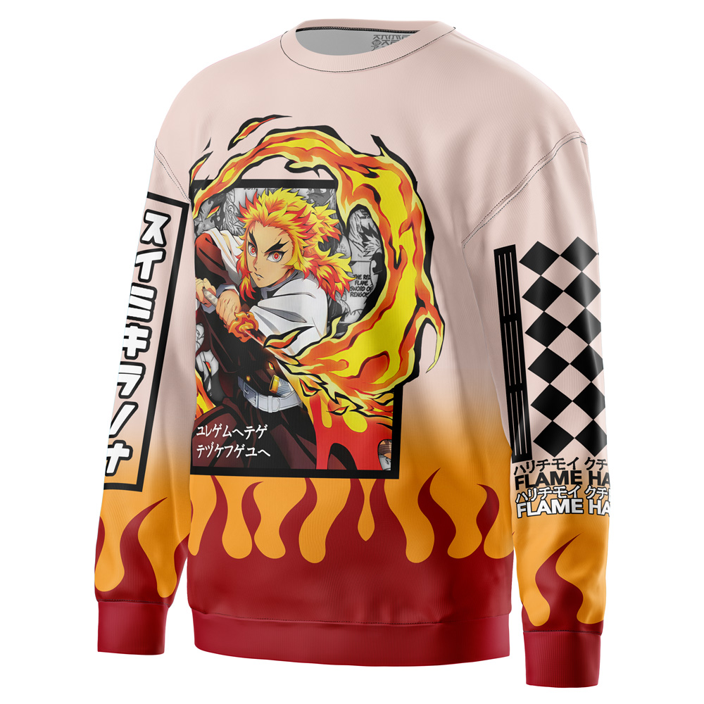 Kyojuro Rengoku Haori Demon Slayer Streetwear Sweatshirt