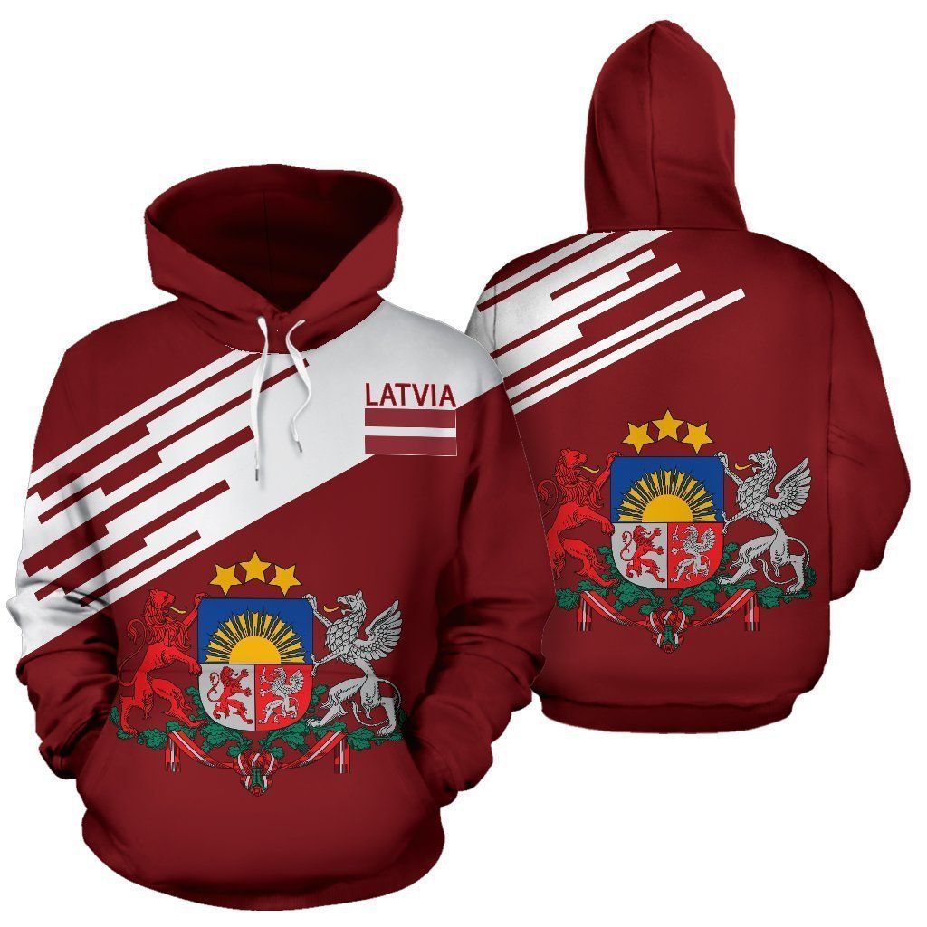 Latvia 3D Hoodie