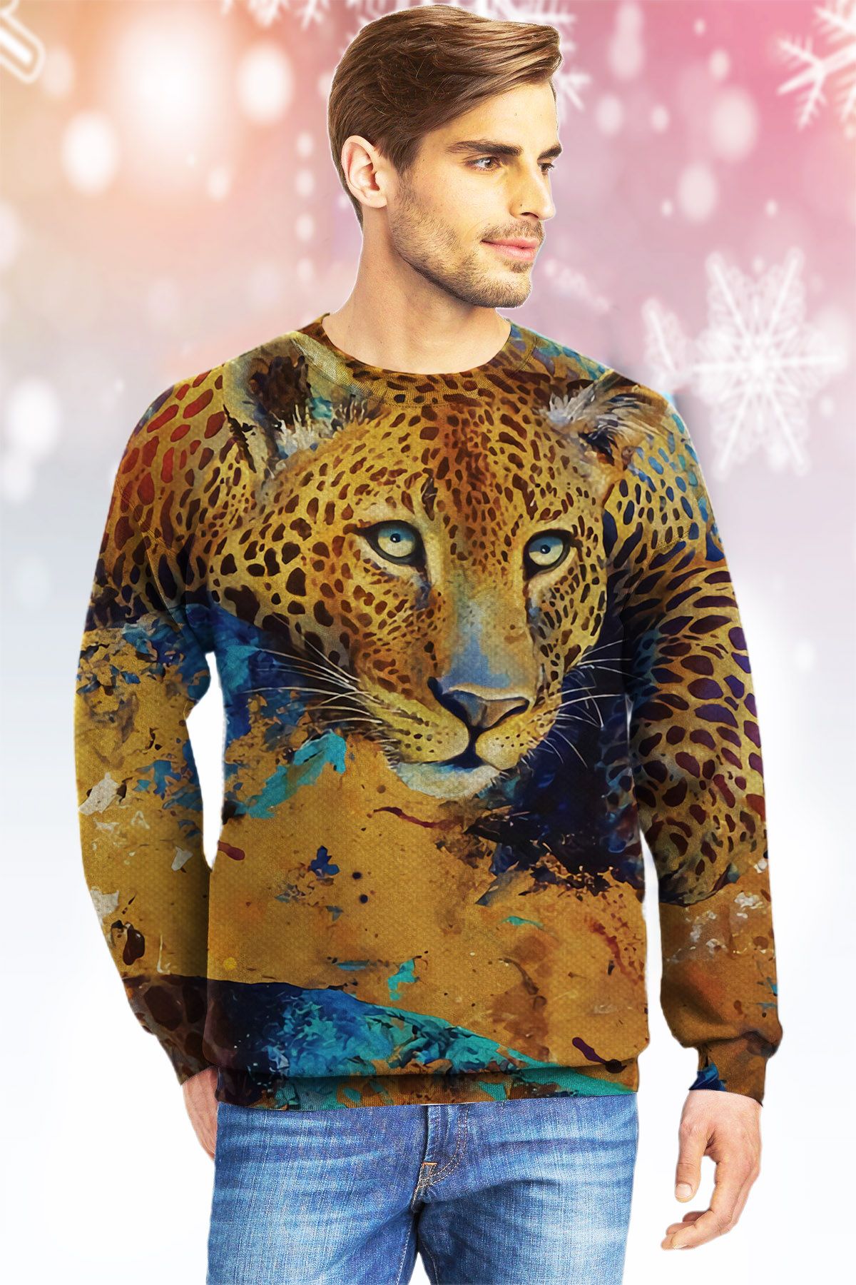 Leopard KVH Ugly Christmas Sweater- Best Christmas Gifts 2023