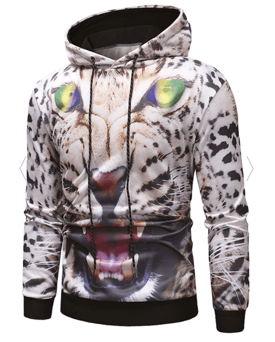 Leopard Unisex 3D Hoodie