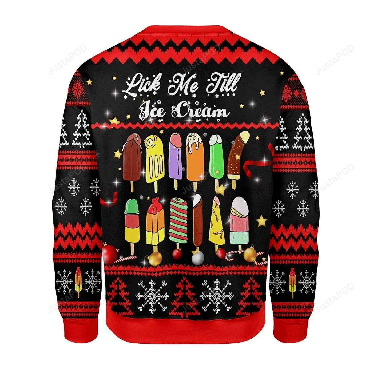 Lick Me Till Ice Cream Ugly Christmas Sweater- Best Christmas Gifts 2023