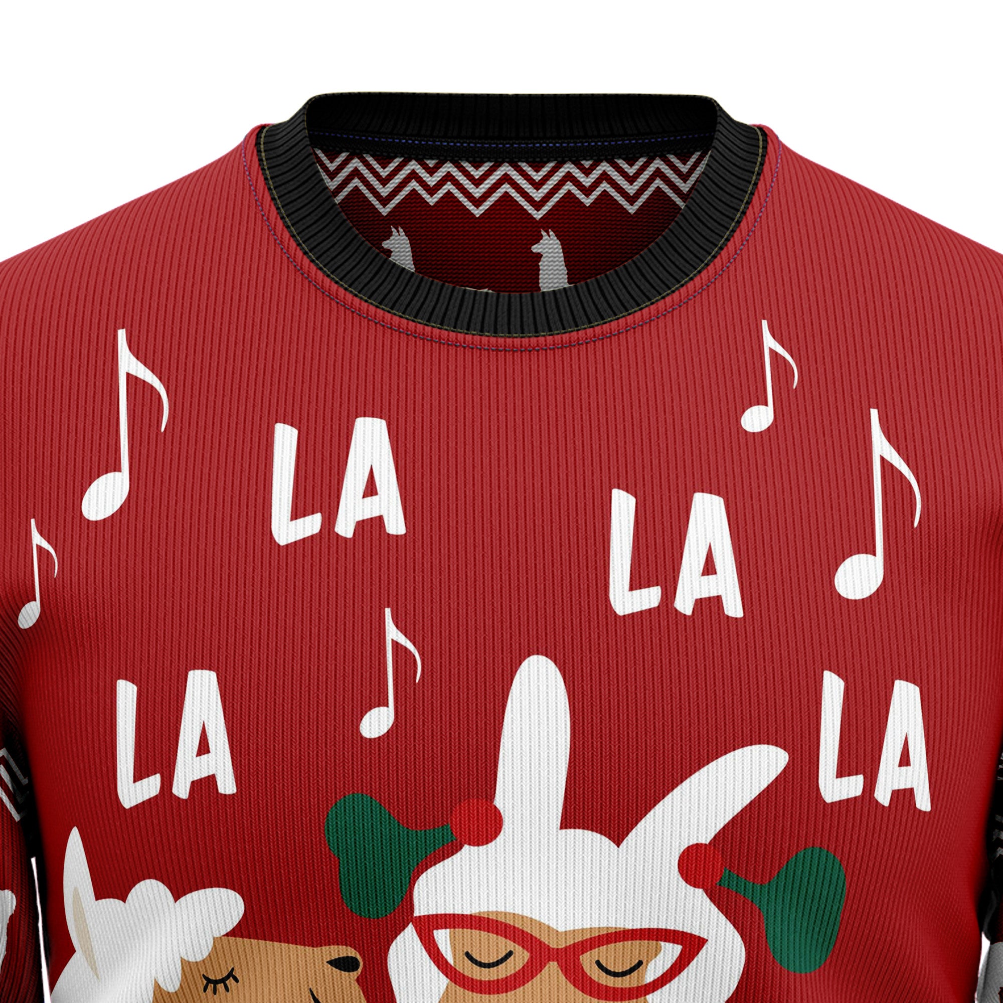 Llama La La HZ101611 Ugly Christmas Sweater- Best Christmas Gifts 2023