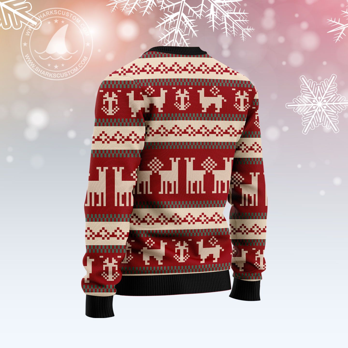 Llama Lalala T309 Ugly Christmas Sweater- Best Christmas Gifts 2023