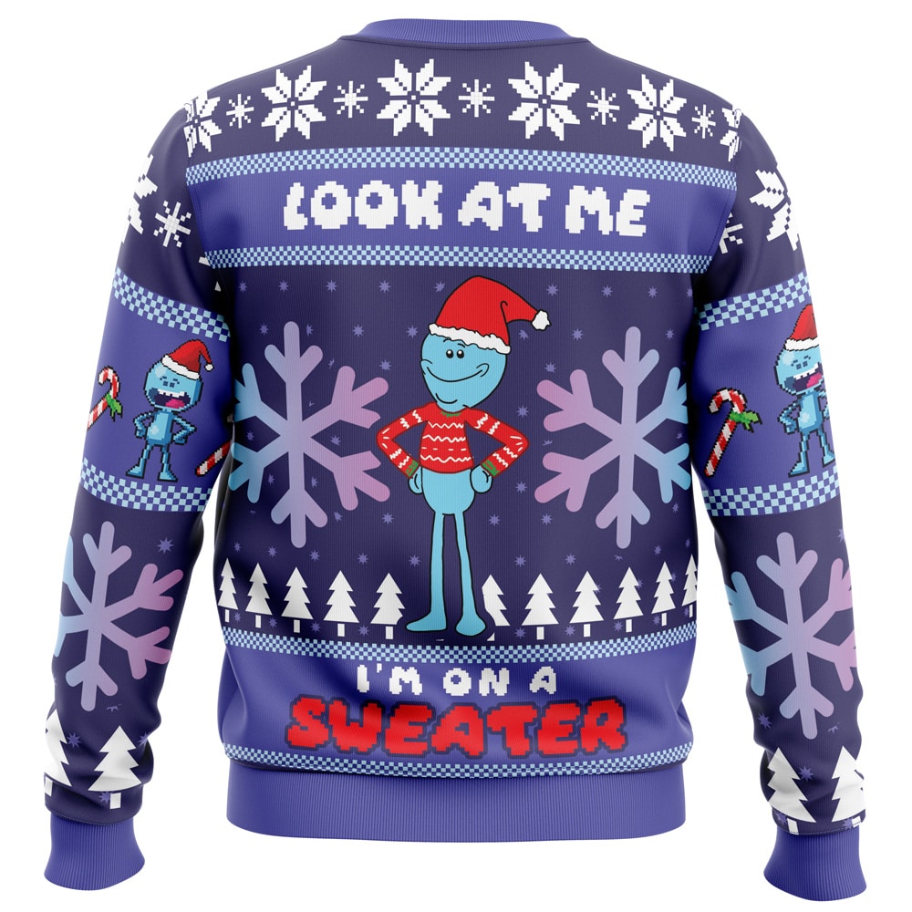 Look at Me Mr. Meeseeks Ugly Christmas Sweater- Best Christmas Gifts 2023