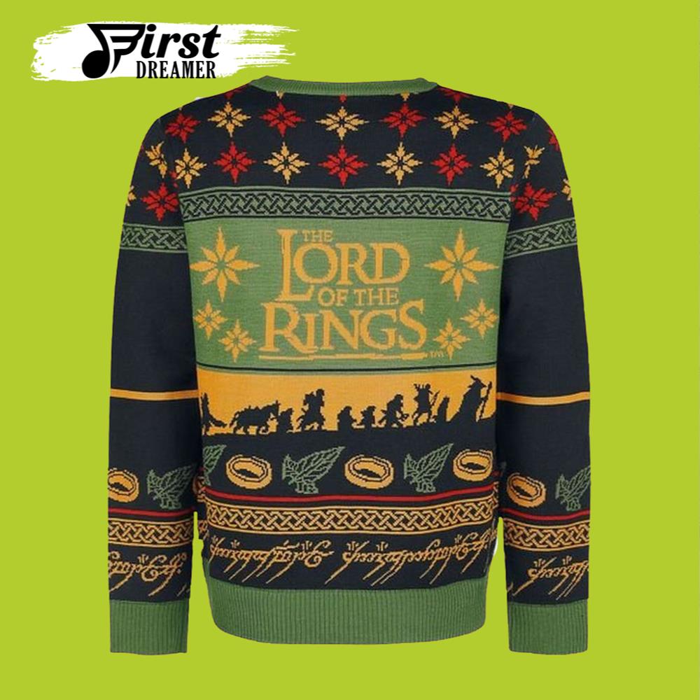 Lord Of The Rings Ugly Christmas Sweater Classic- Best Christmas Gifts 2023