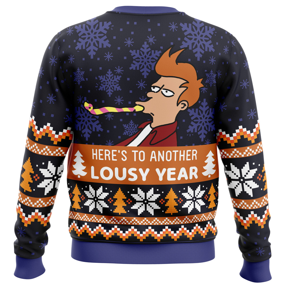 Lousy Year Futurama Ugly Christmas Sweater- Best Christmas Gifts 2023