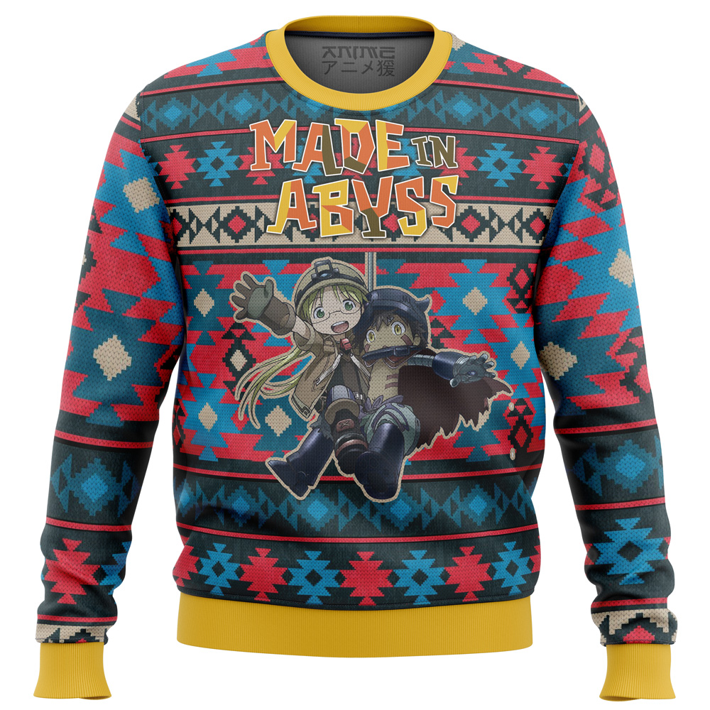 Made in Abyss Alt Ugly Christmas Sweater- Best Christmas Gifts 2023