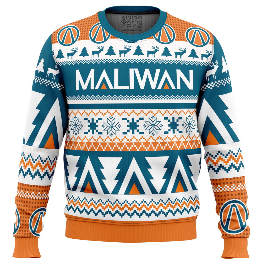 Maliwan Christmas Borderlands Ugly Christmas Sweater- Best Christmas Gifts 2023