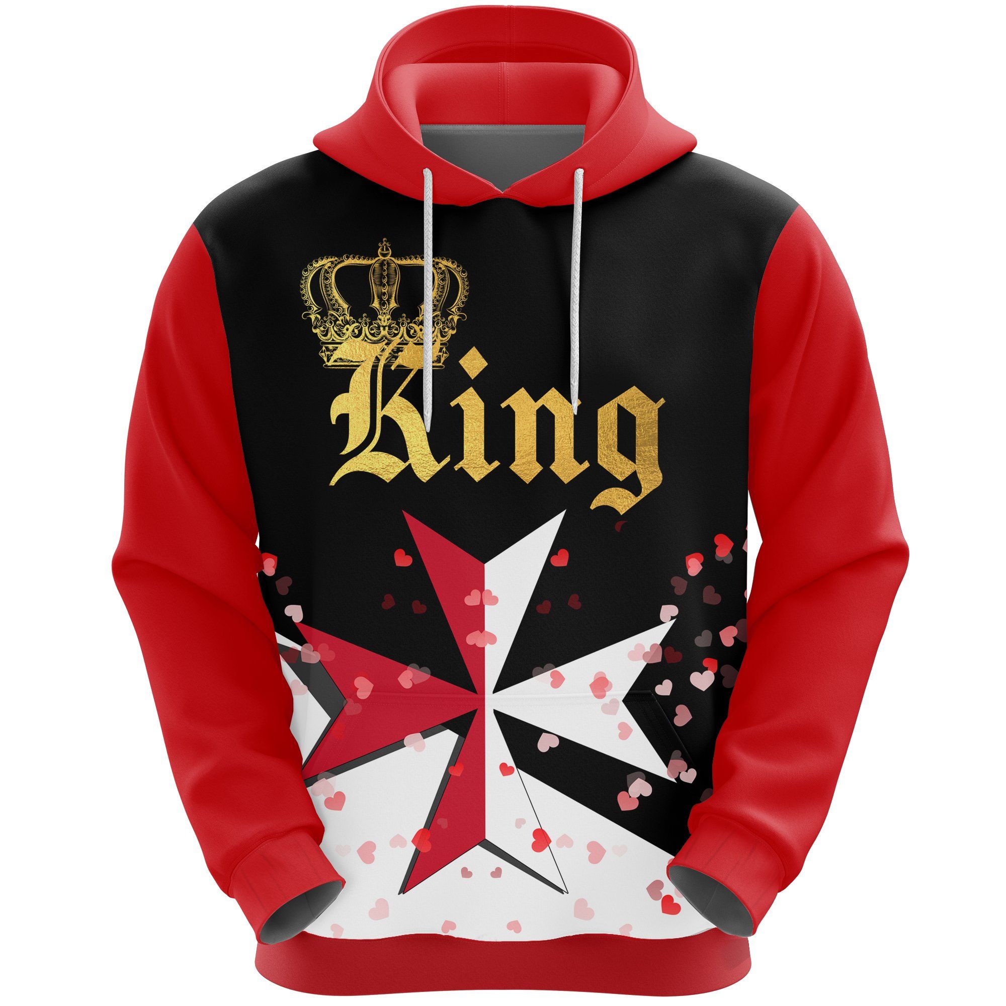 Malta King Valentine Hoodie