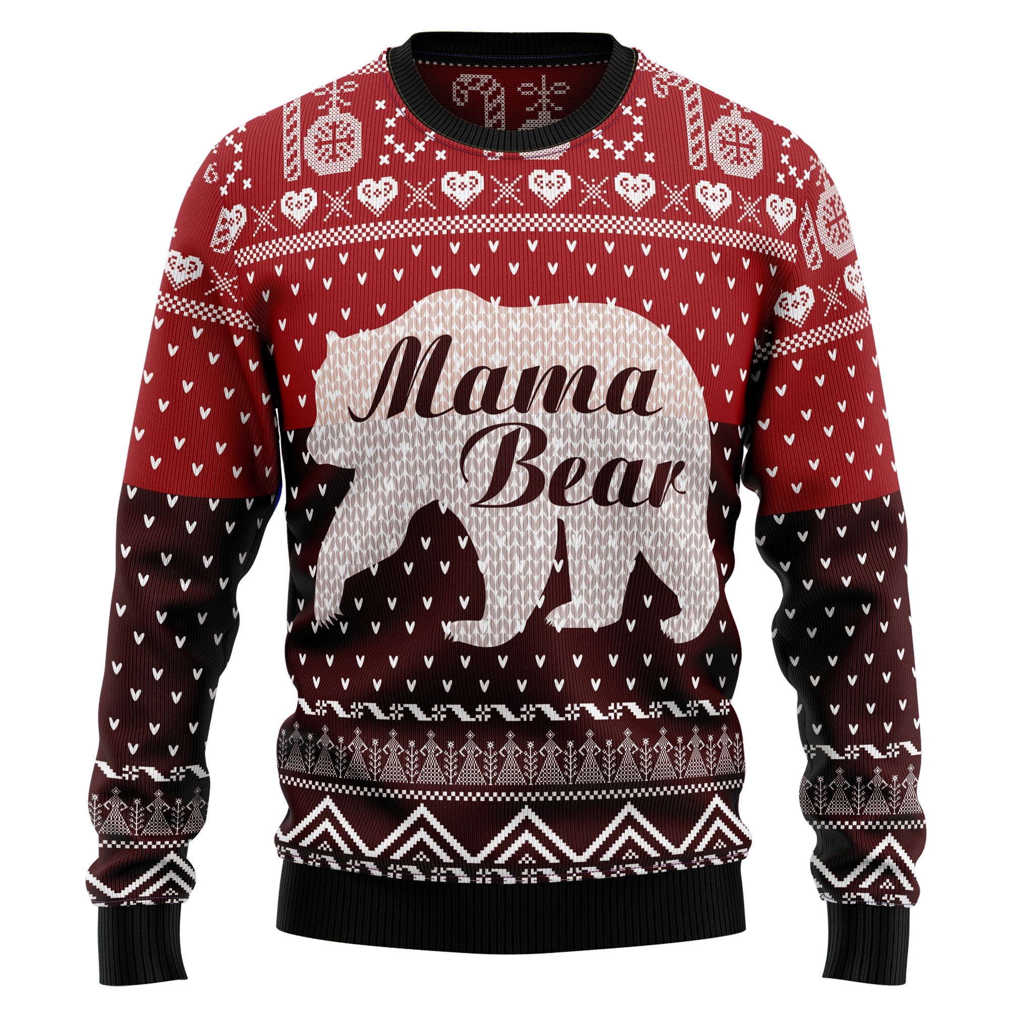 Mama Bear T2710 Ugly Christmas Sweater- Best Christmas Gifts 2023