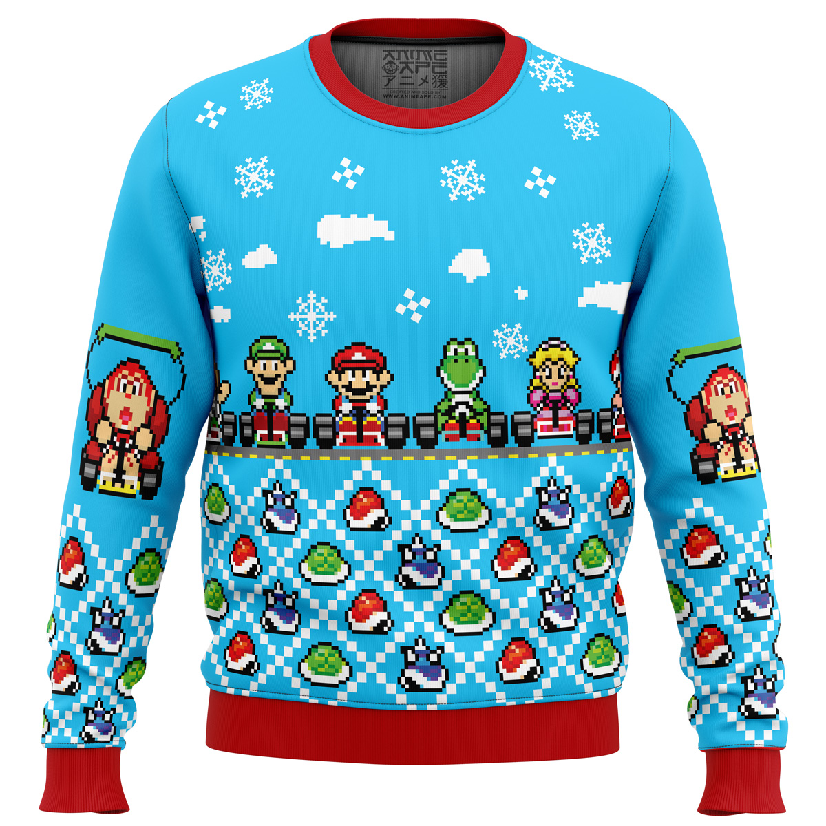 Mario Kart Ugly Christmas Sweater- Best Christmas Gifts 2023