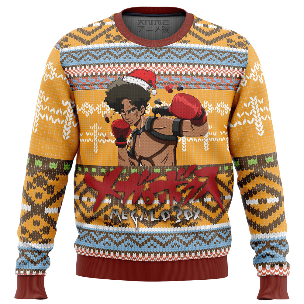 Megalo Box Alt Ugly Christmas Sweater- Best Christmas Gifts 2023