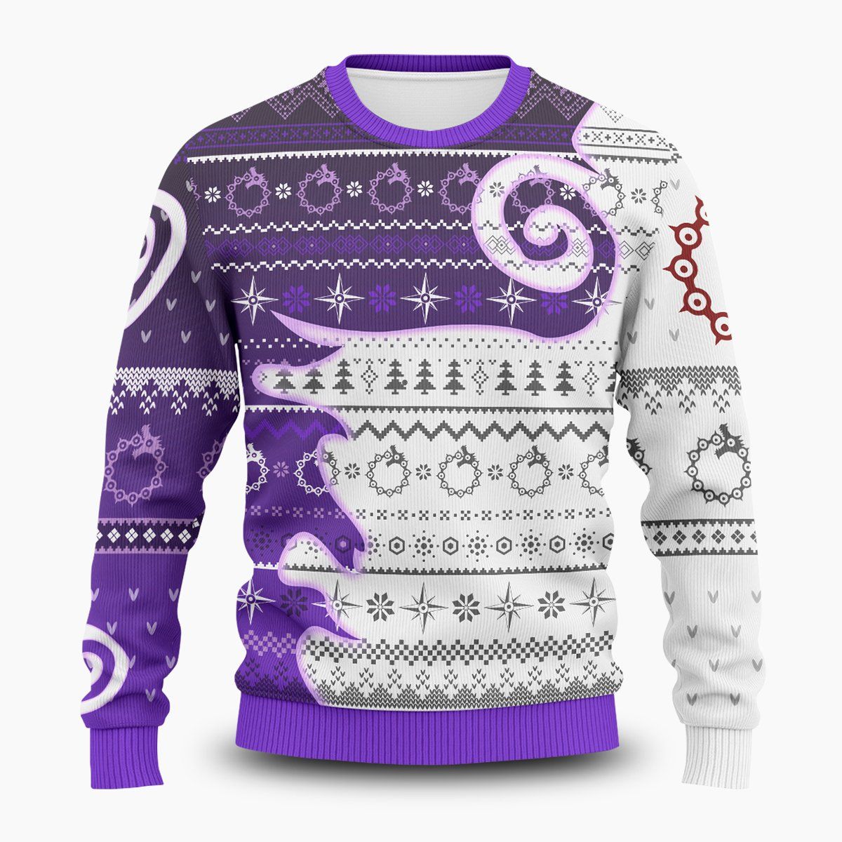 Meliodas Demon Mark Wool Ugly Christmas Sweater – Best Christmas Gifts 2023