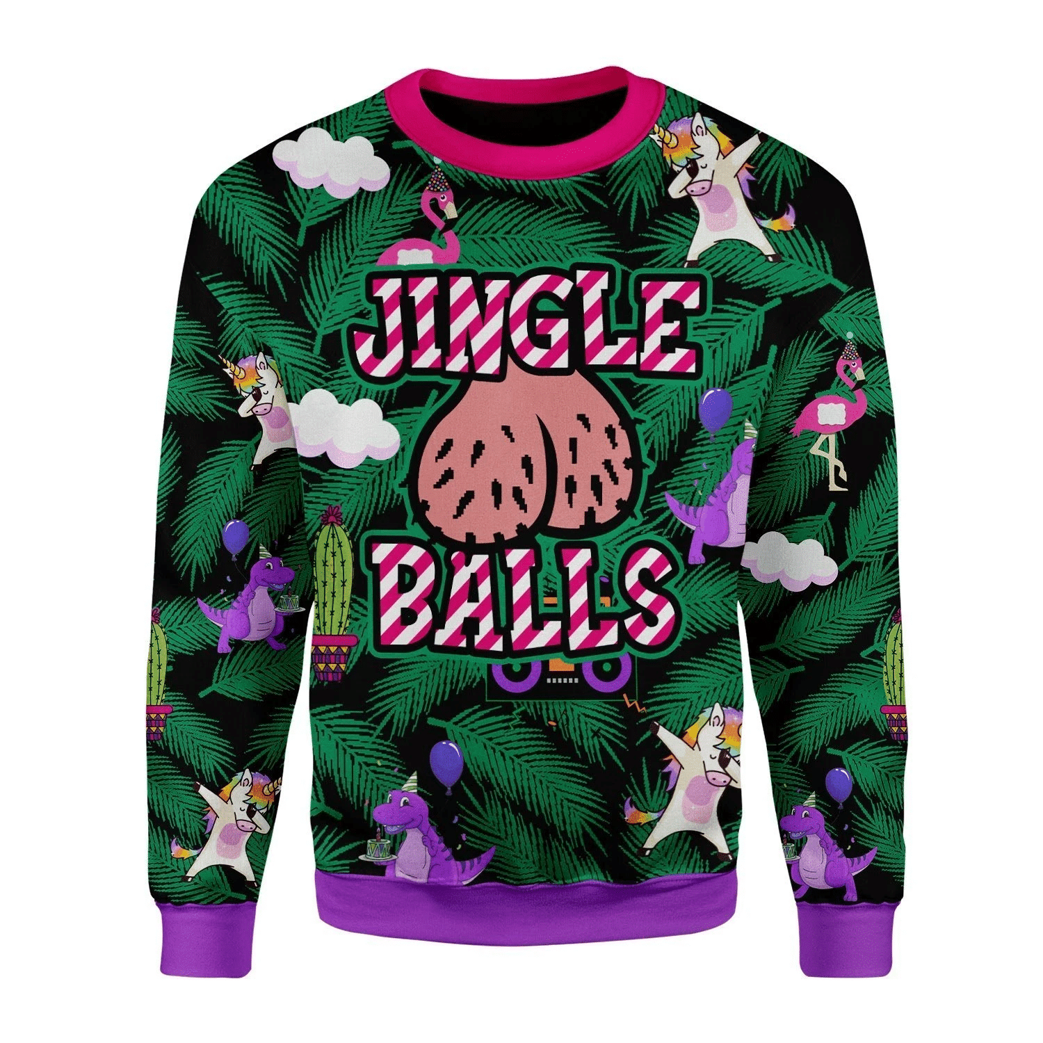 Merry Christmas Jingle Balls For Men Ugly Christmas Sweater- Best Christmas Gifts 2023