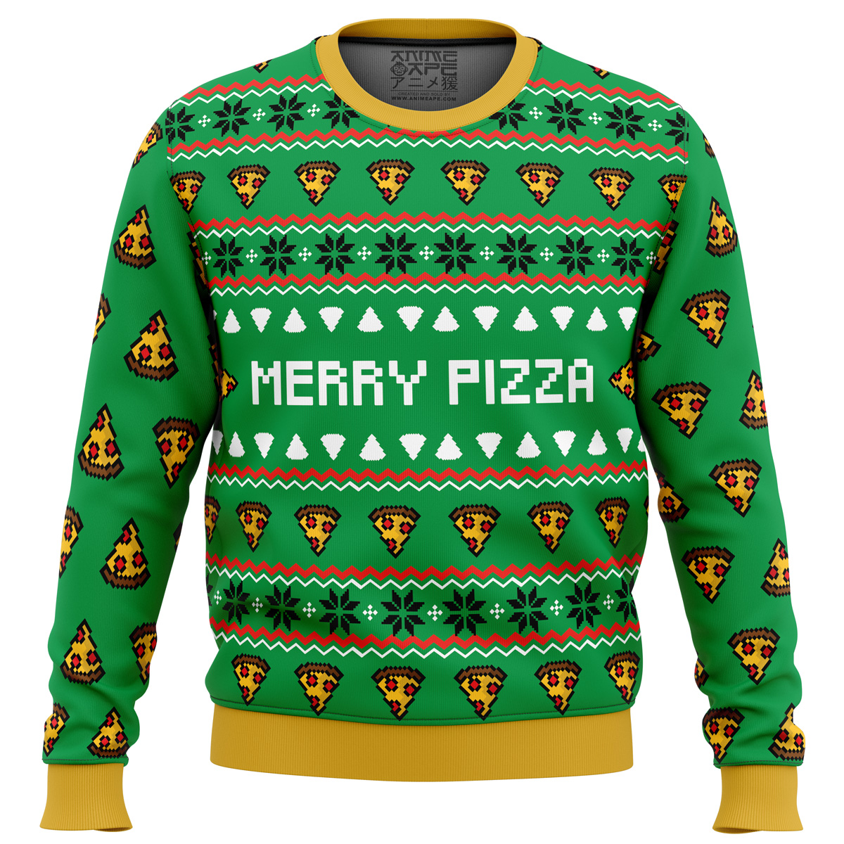 Merry Pizza Ugly Christmas Sweater- Best Christmas Gifts 2023