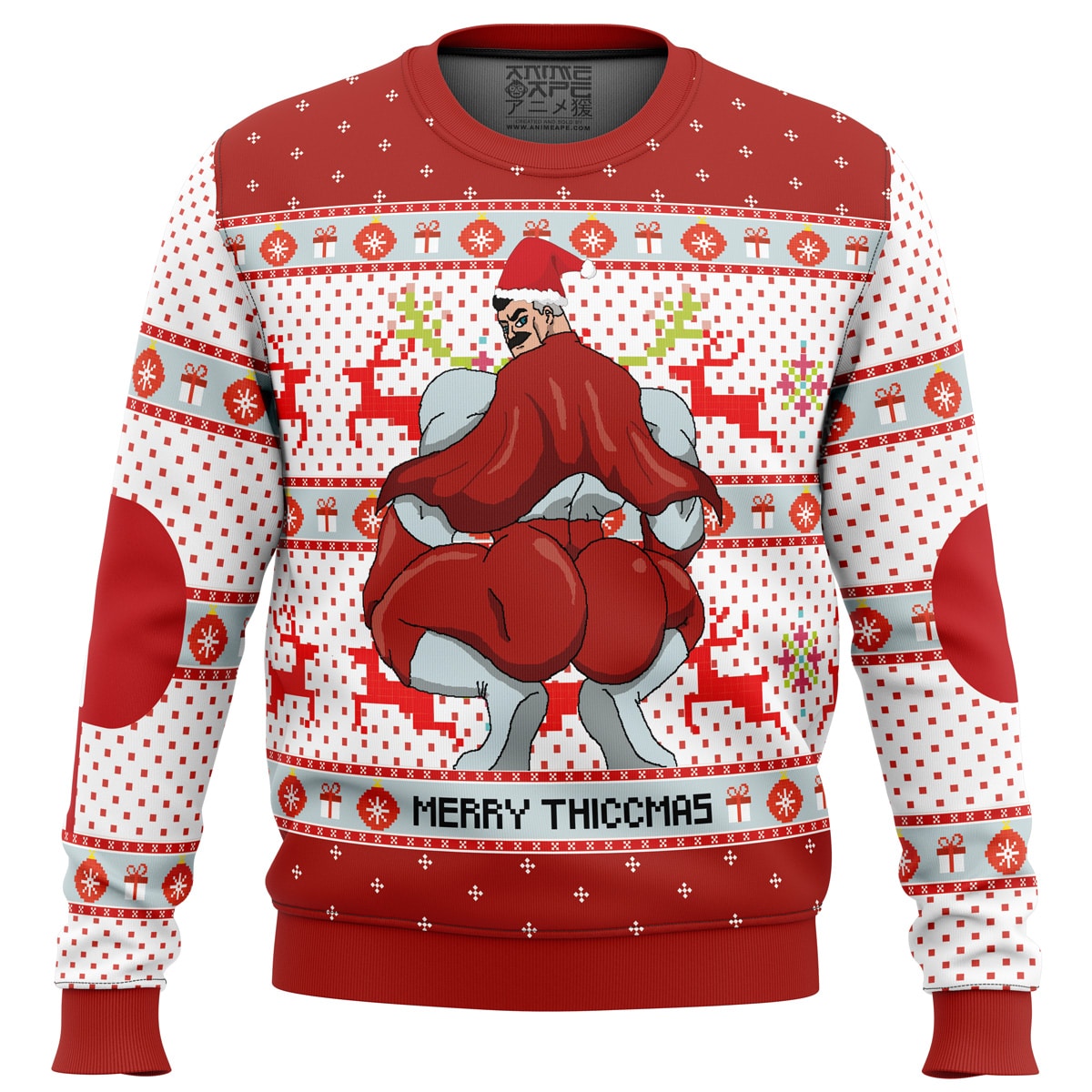 Merry Thiccmas Omni Man Invincible Ugly Christmas Sweater- Best Christmas Gifts 2023