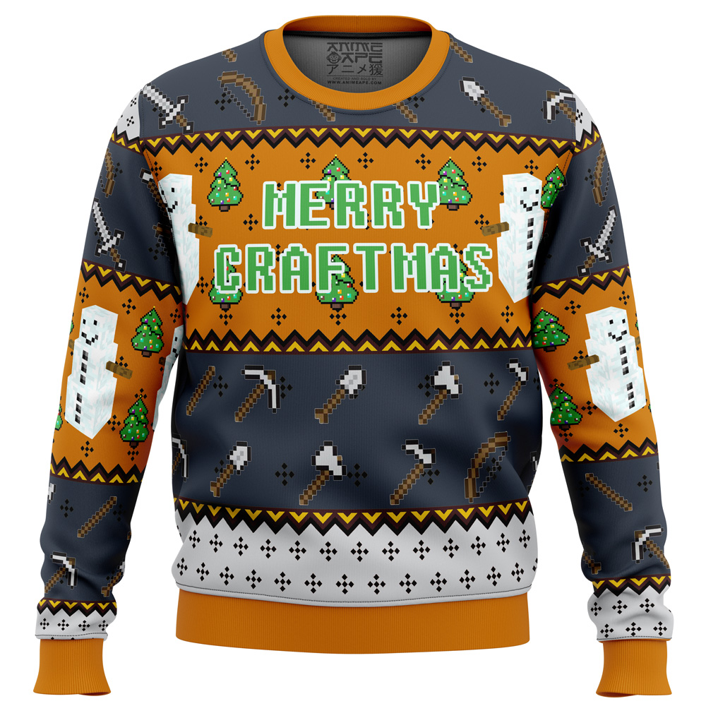 Minecraft Minecraftmas Christmas Sweater- Best Christmas Gifts 2023