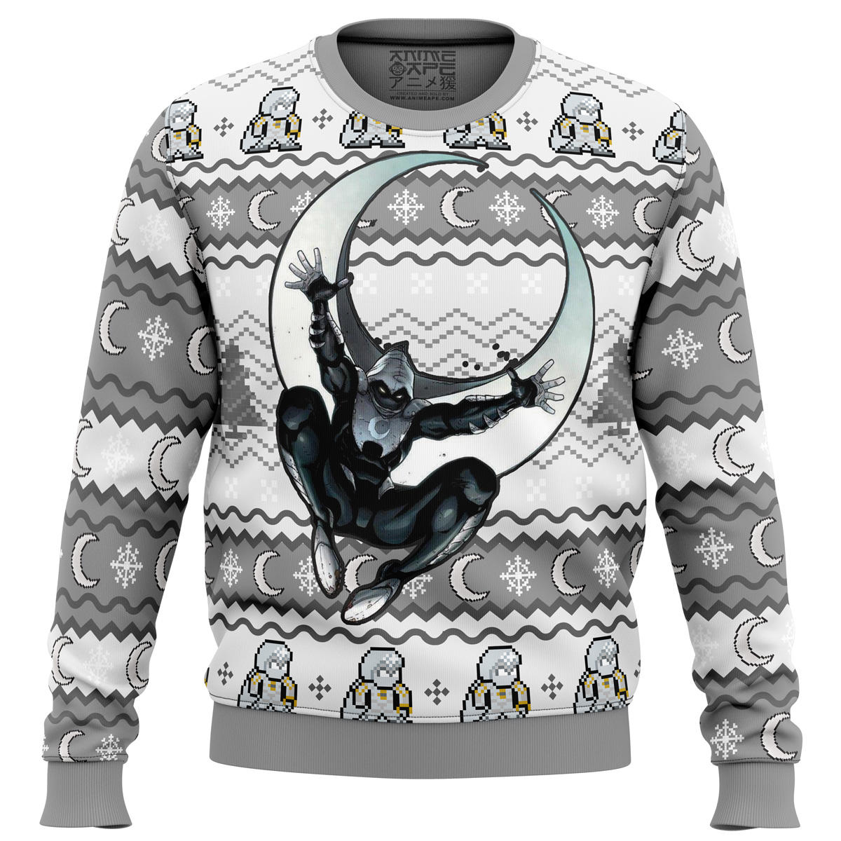 Moon Knight Ugly Christmas Sweater- Best Christmas Gifts 2023