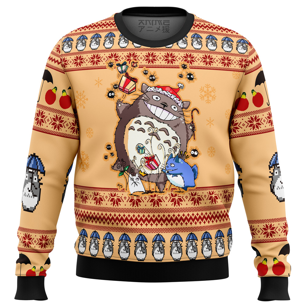 My Neighbor Totoro alt Ugly Christmas Sweater- Best Christmas Gifts 2023