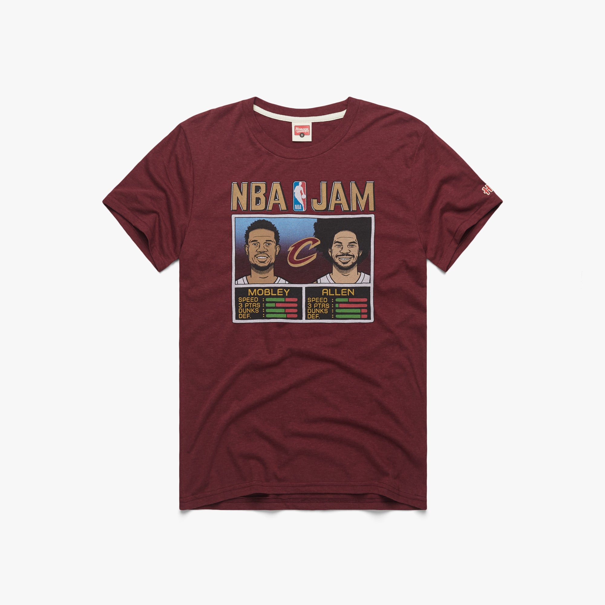 NBA Jam Cavs Mobley and Allen