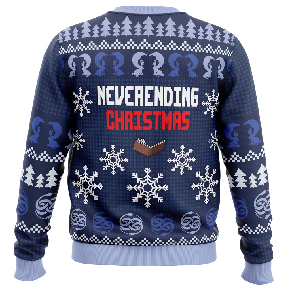 NeverEnding Christmas NeverEnding Story Ugly Christmas Sweater- Best Christmas Gifts 2023