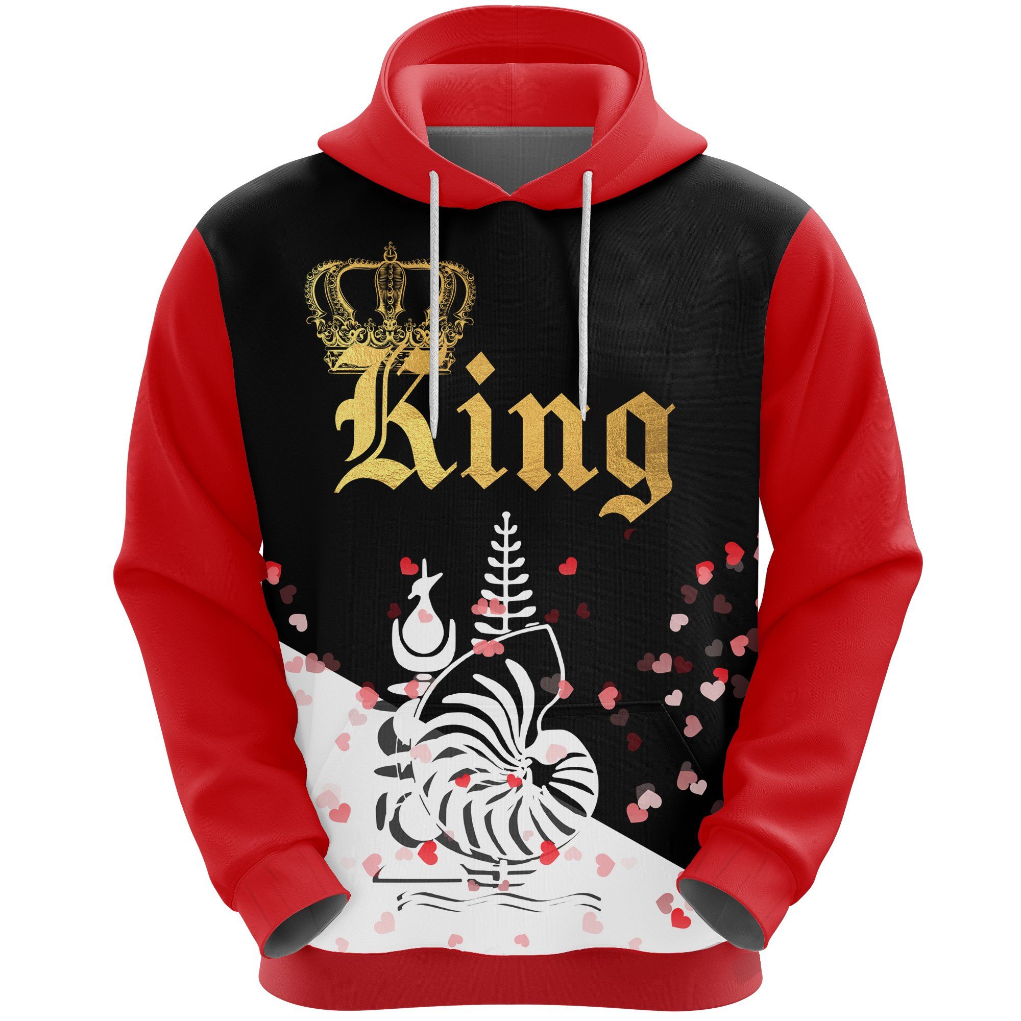 New Caledonia King Valentine Hoodie