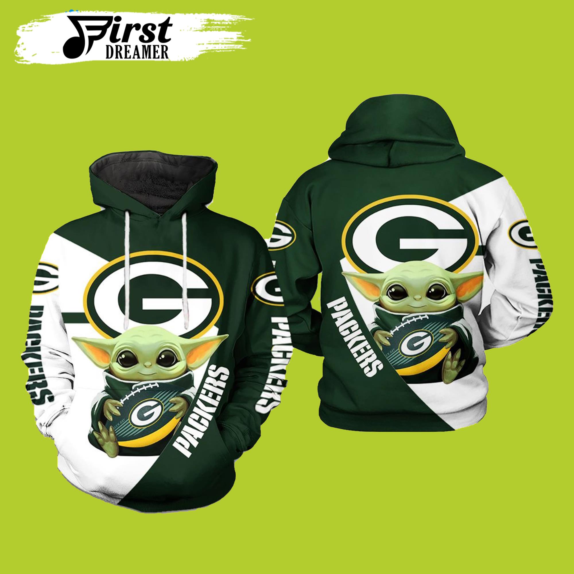 NFL Baby Yoda Team Green Bay Packers