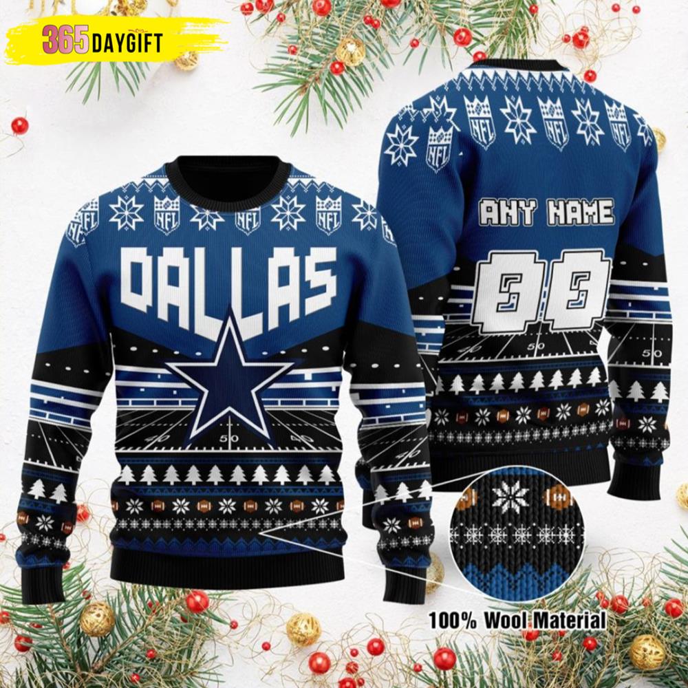 NFL Dallas Cowboys Ugly Christmas Sweater- Best Christmas Gifts 2023