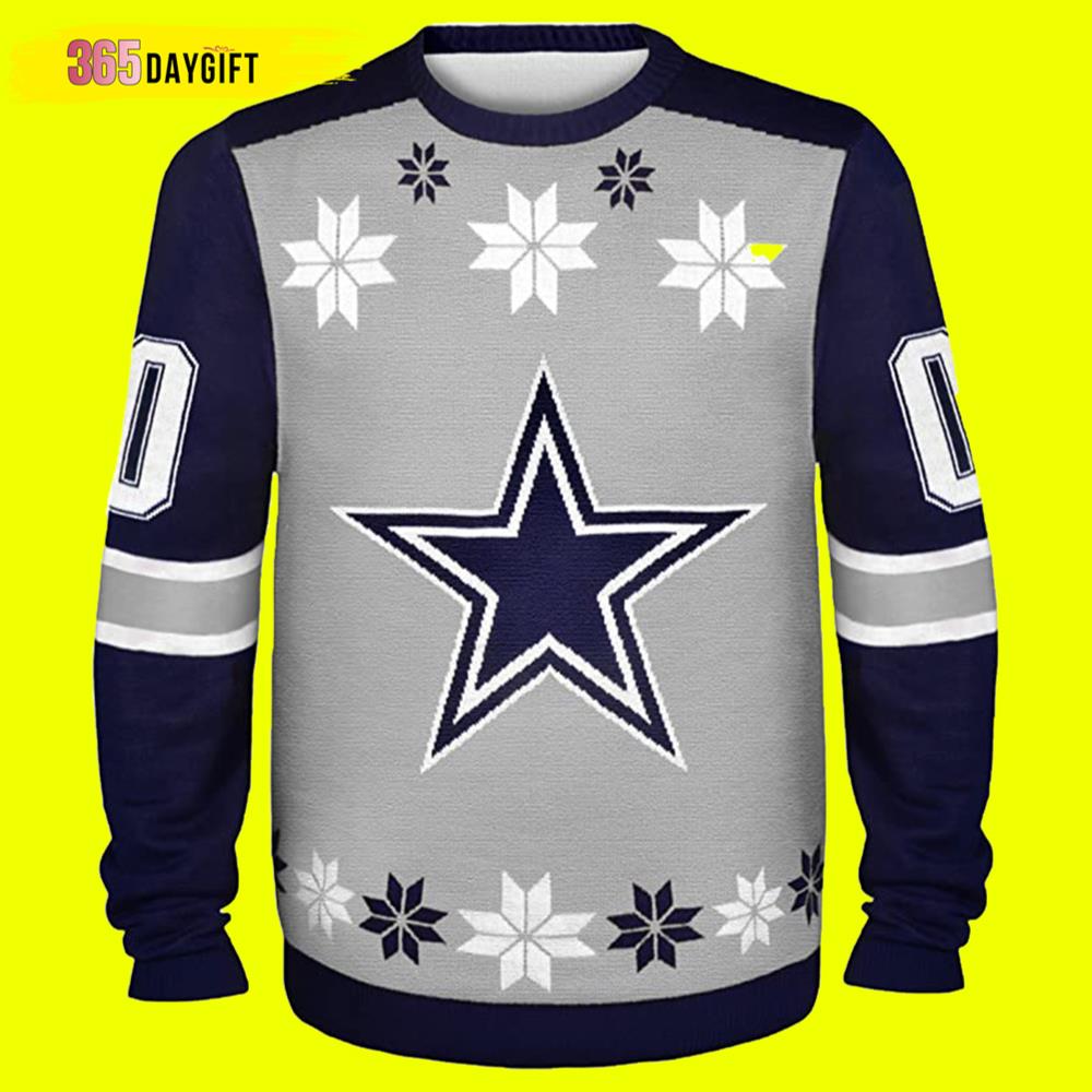 NFL Jersey Ugly Sweater Dallas Cowboys Ugly Christmas Sweater- Best Christmas Gifts 2023