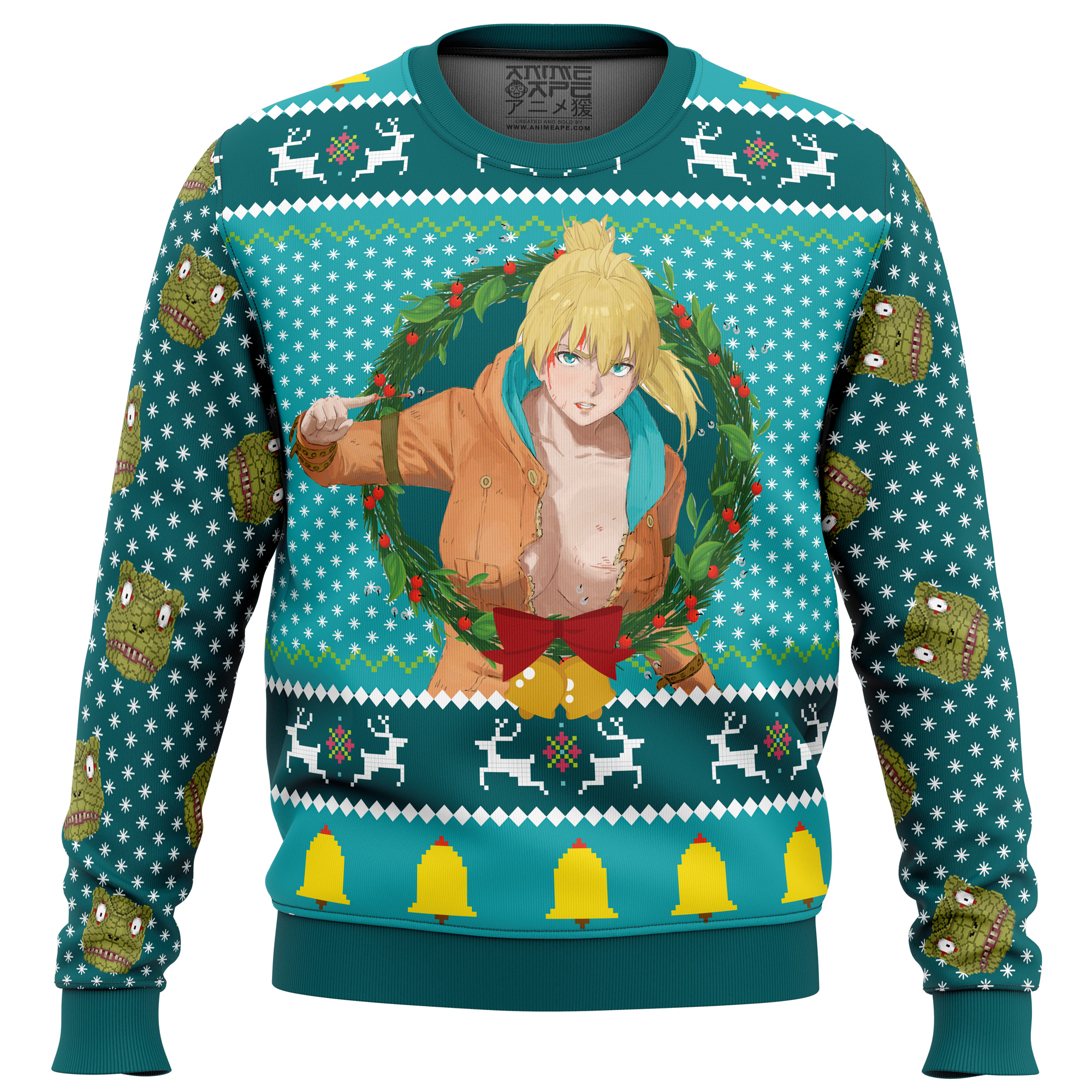 Nikaido Dorohedoro Ugly Christmas Sweater- Best Christmas Gifts 2023