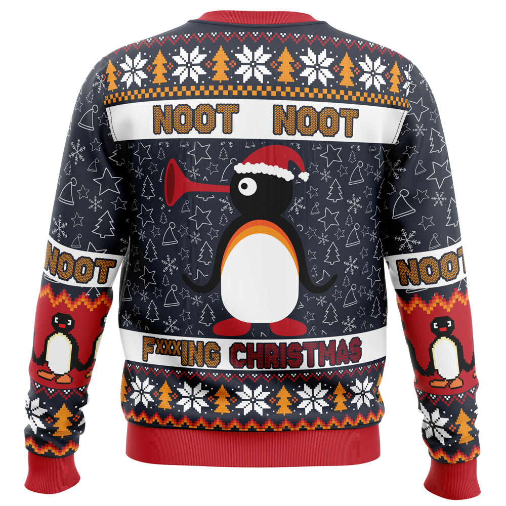 Noot Christmas Pingu Ugly Christmas Sweater- Best Christmas Gifts 2023