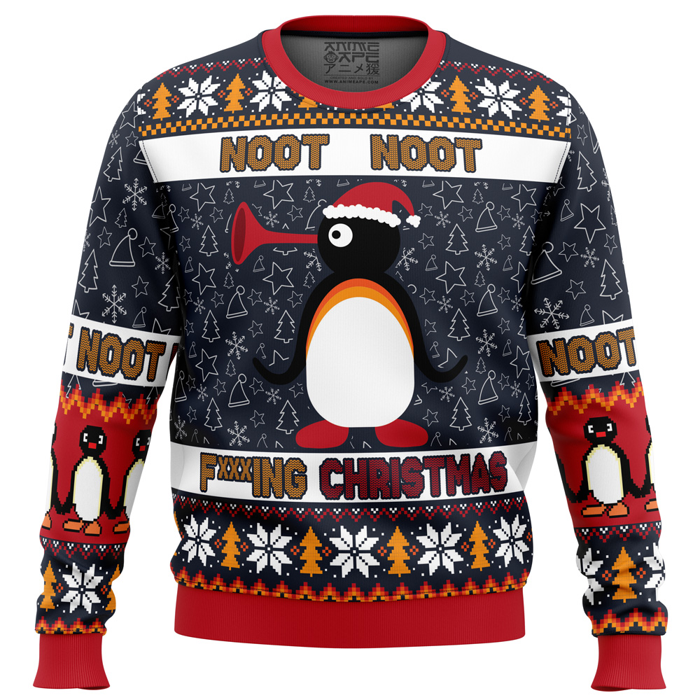 Noot Christmas Pingu Ugly Christmas Sweater- Best Christmas Gifts 2023