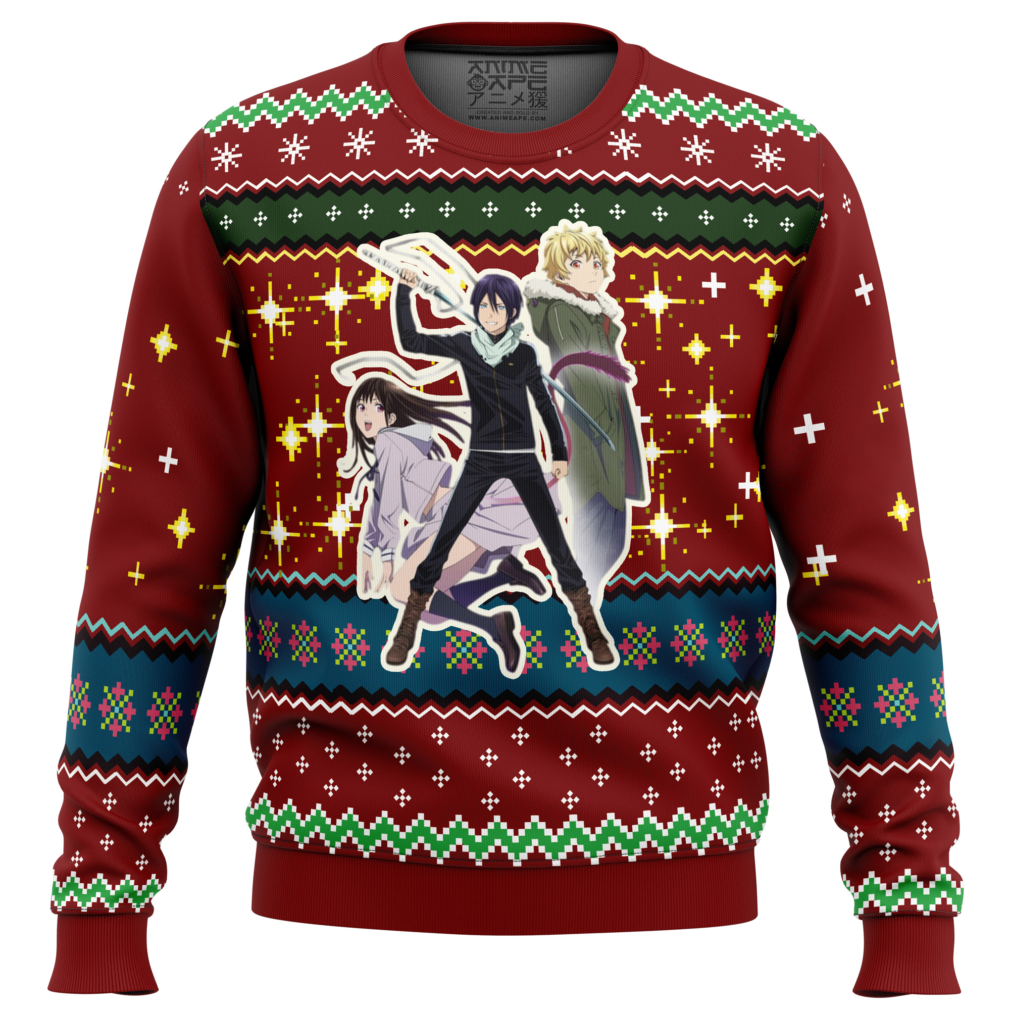 Noragami Ugly Christmas Sweater- Best Christmas Gifts 2023