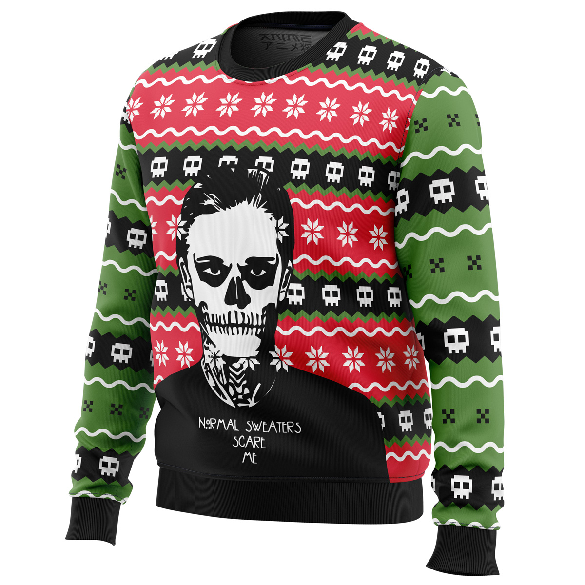 Normal Sweaters Scare Me American Horror Story Ugly Christmas Sweater- Best Christmas Gifts 2023