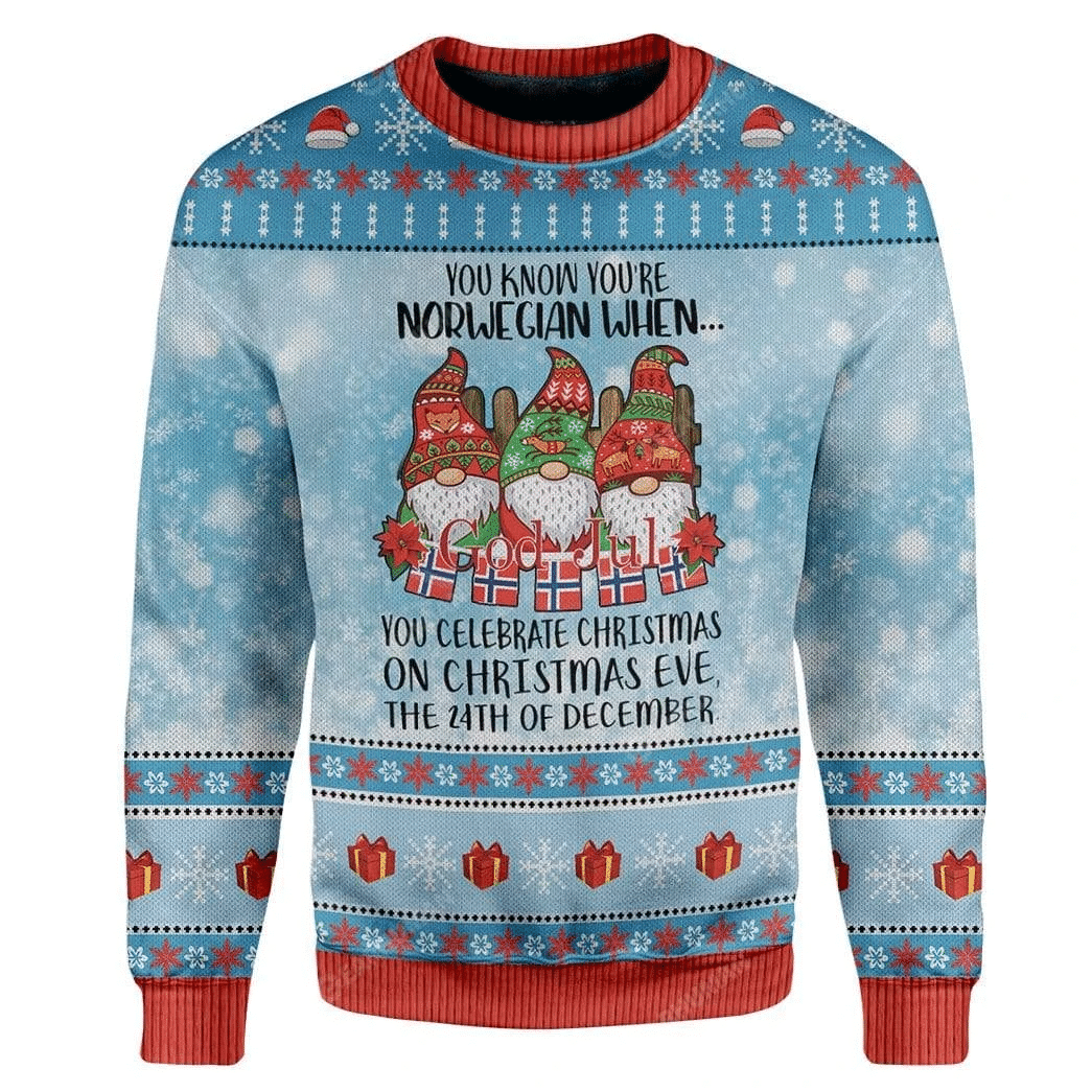 Norwegian Ugly Christmas Sweater – Best Christmas Gifts 2023