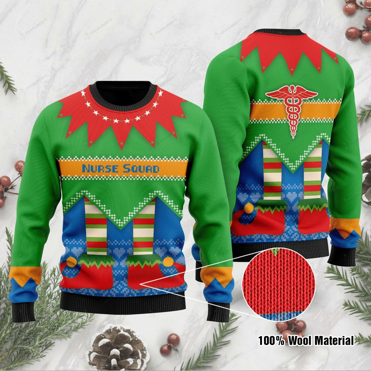 Nurse Squad Ugly Christmas Sweater – Best Christmas Gifts 2023