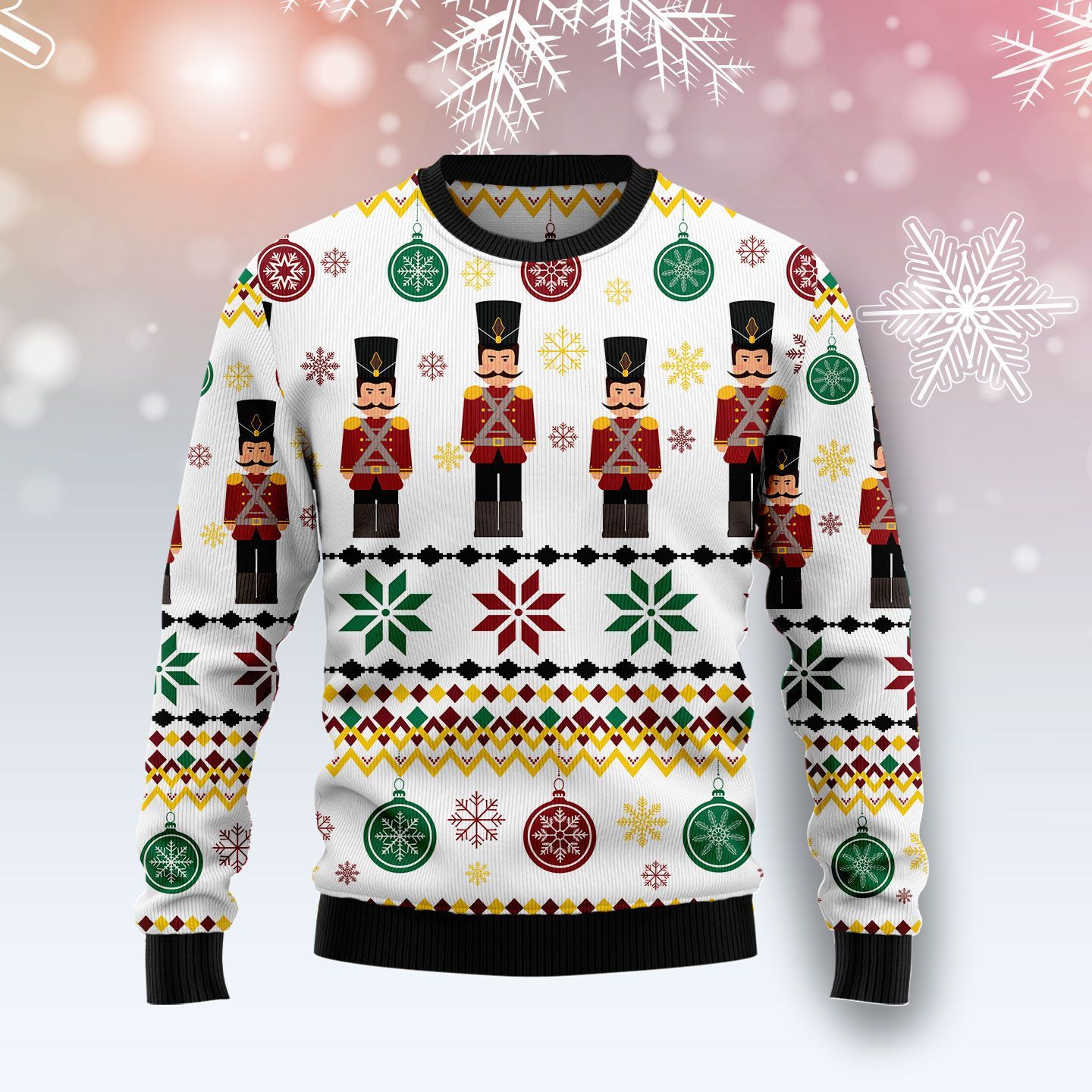 Nutcracker Group Ugly Christmas Sweater- Best Christmas Gifts 2023