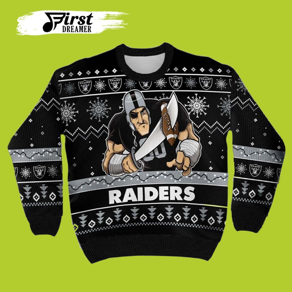 Oakland Raiders Ugly Christmas Sweater – Best Christmas Gifts 2023