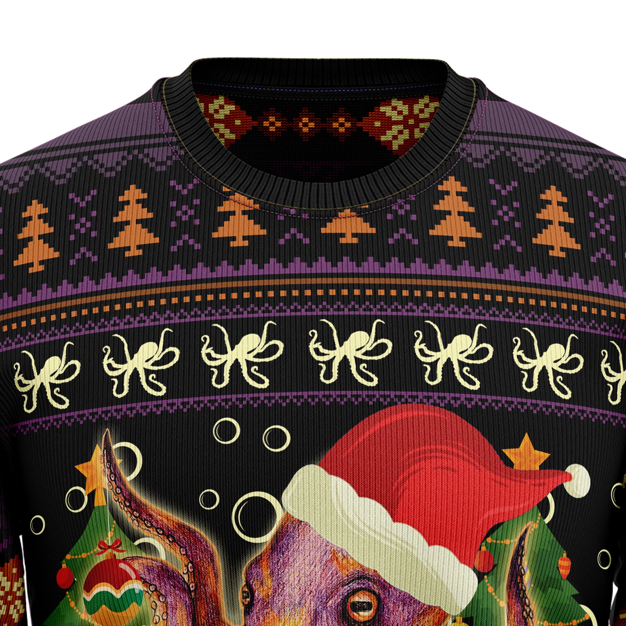 Octopus Ornament TG5106 Ugly Christmas Sweater- Best Christmas Gifts 2023