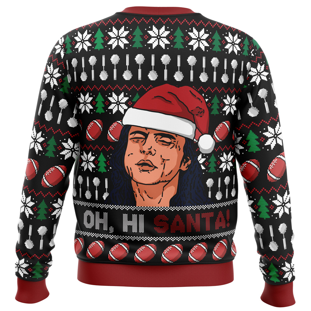 Oh, Hi Santa The Room Ugly Christmas Sweater- Best Christmas Gifts 2023